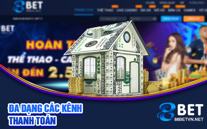 Đa dạng các kênh thanh toán